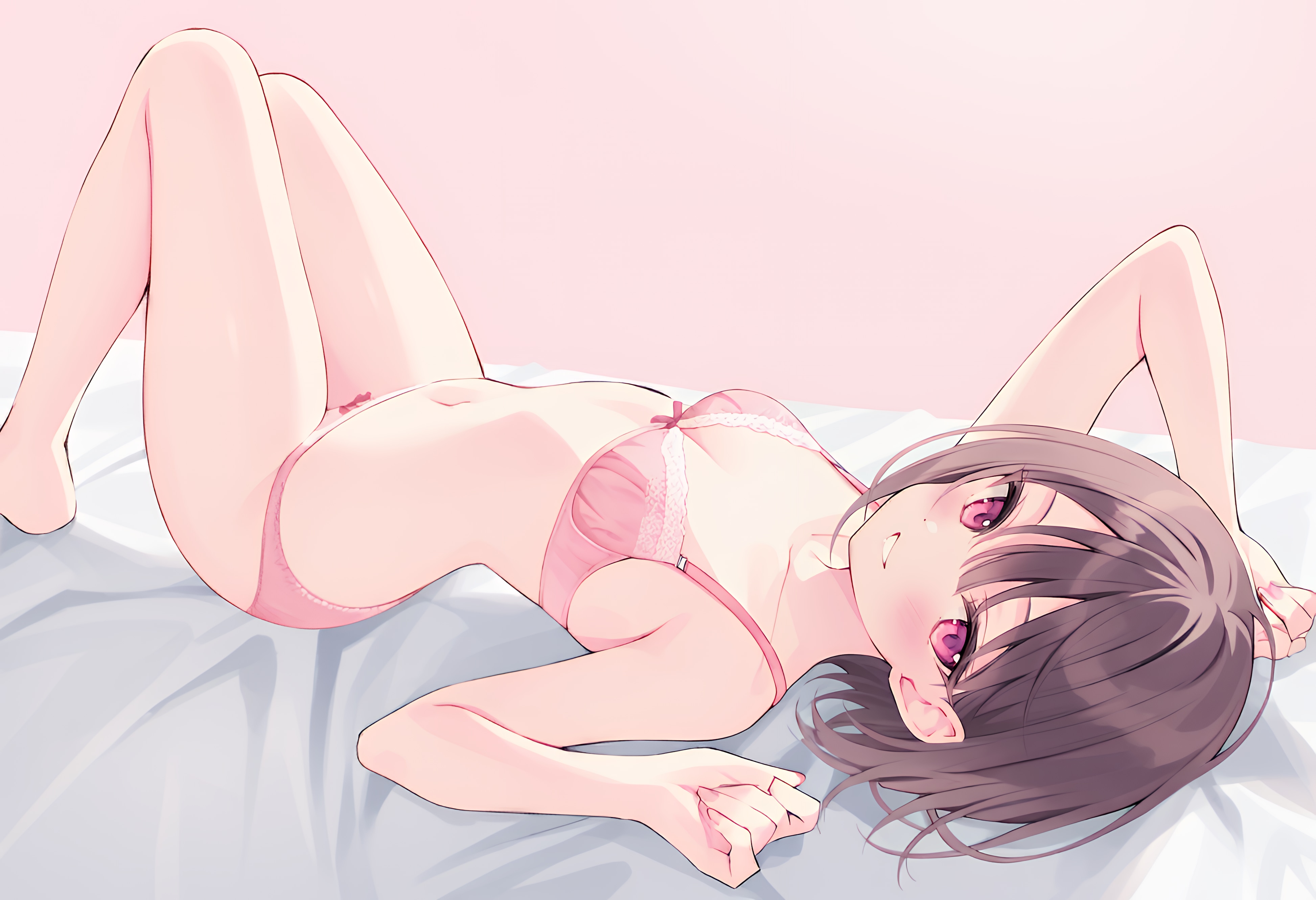 ピンクなモデル
