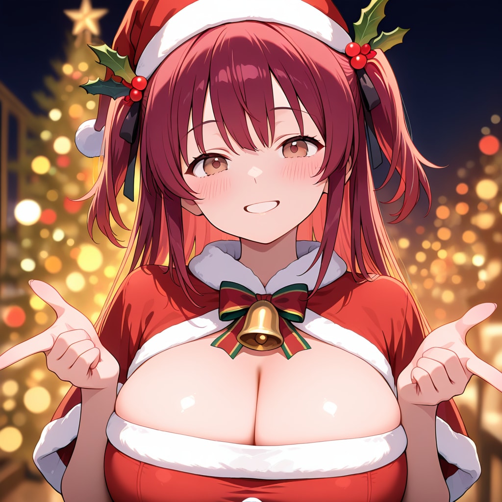 千尋ちゃんサンタ衣装も似合います！