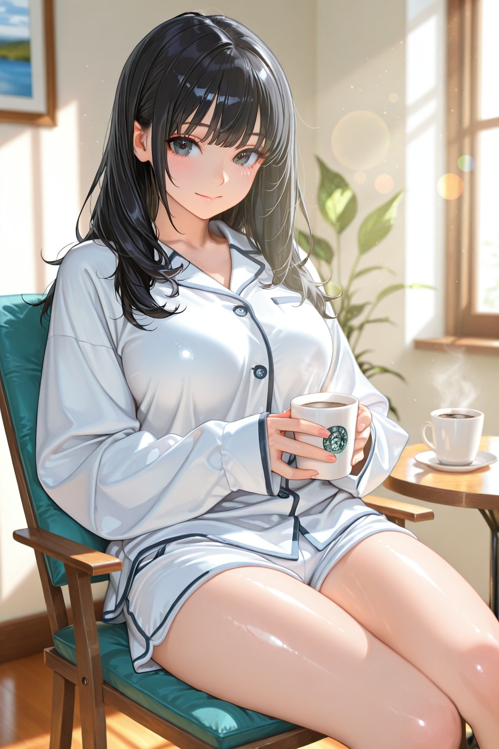 「おはよう♪」