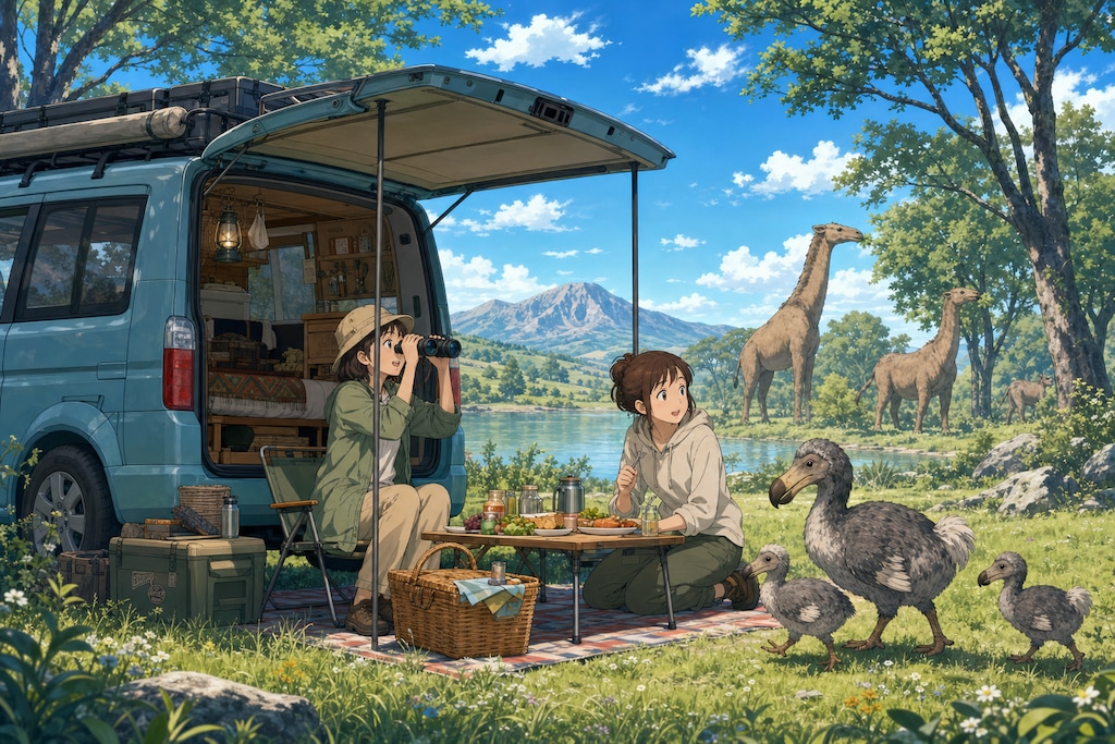 絶滅生物の世界へピクニック
