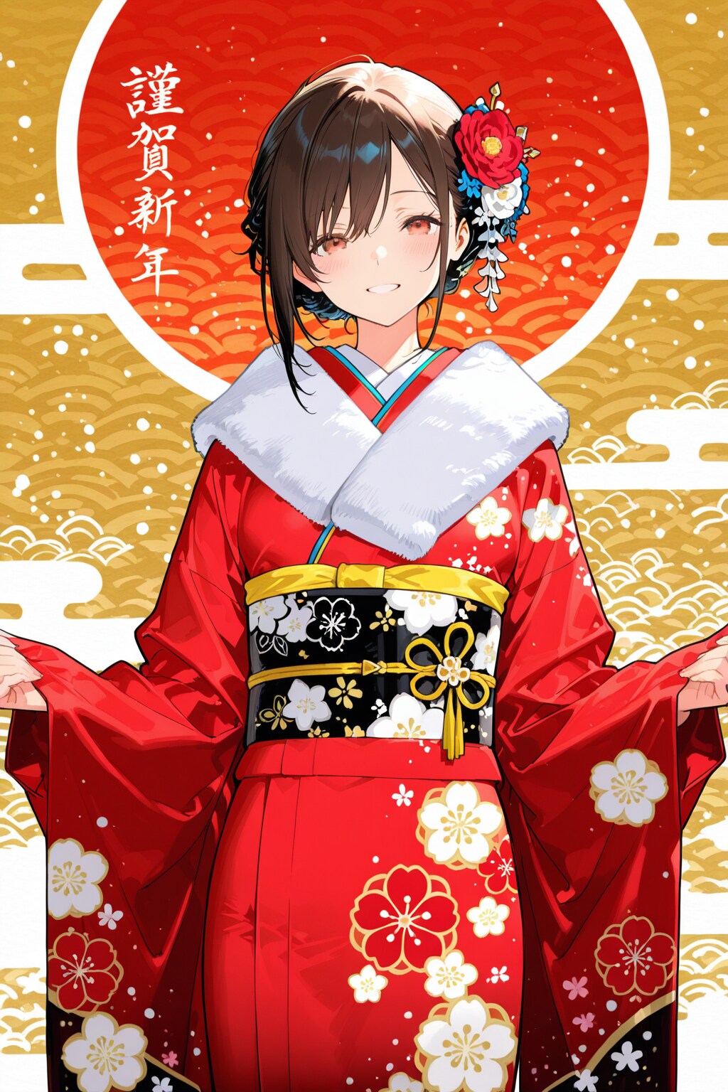 謹賀新年 | の人気AIイラスト・グラビア