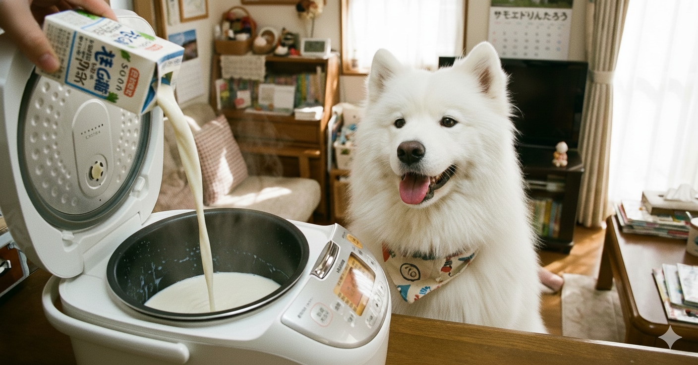 炊飯器×サモエド | の人気AIイラスト・グラビア