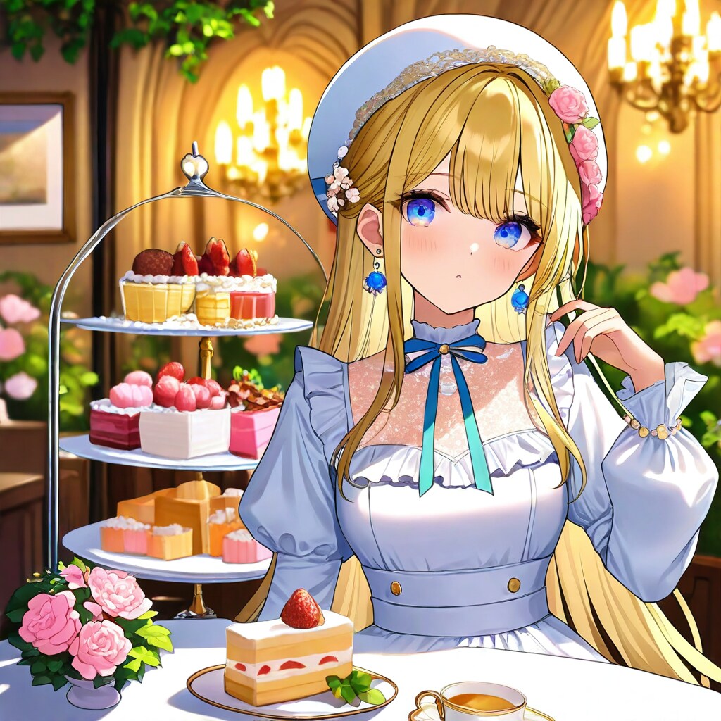 二人っきりのアフタヌーンティー