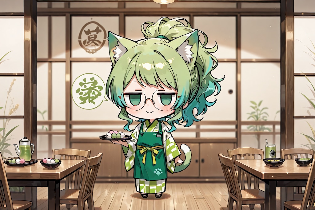 今日の和風喫茶　とりあえず無難に