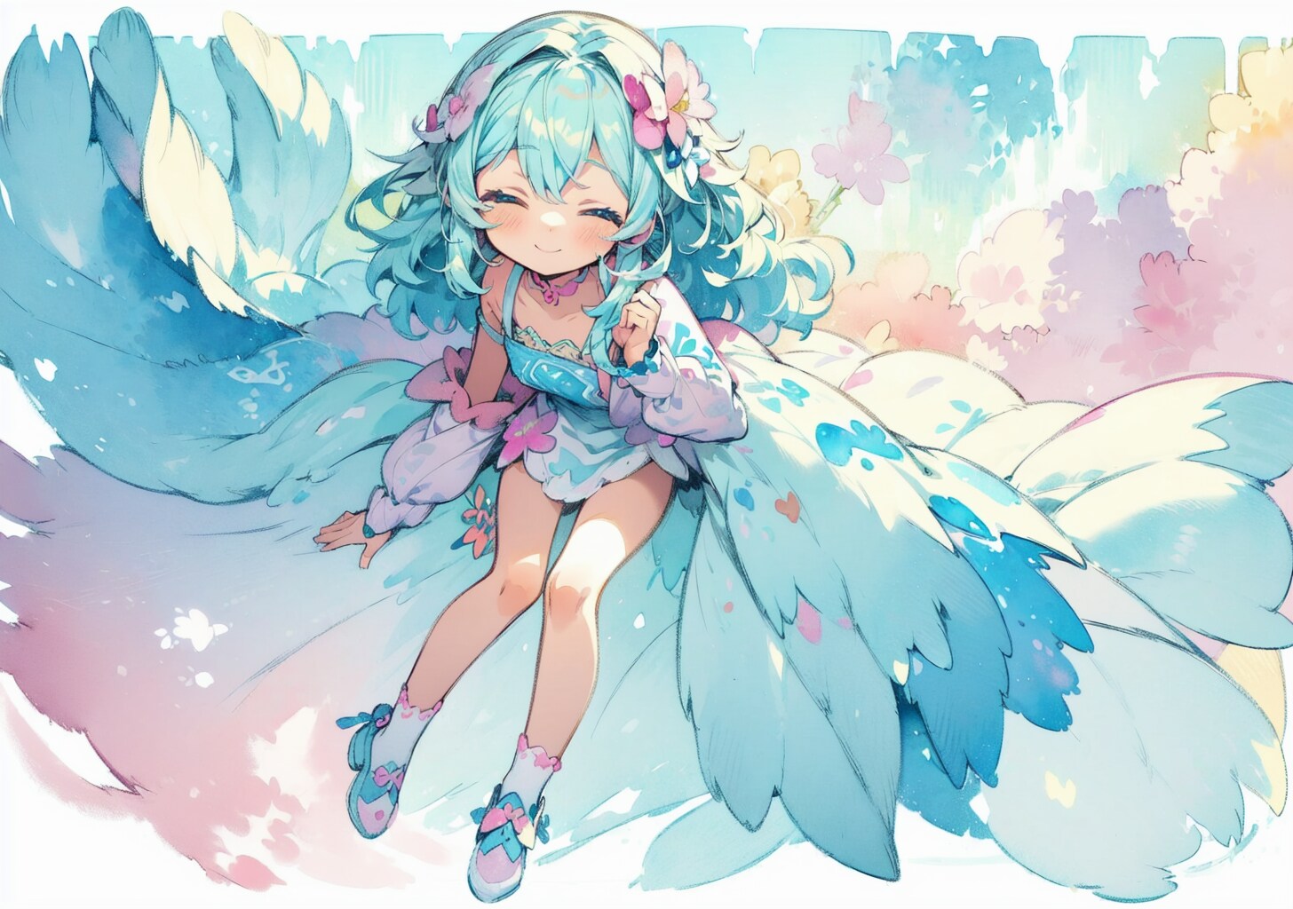 パステルな女の子