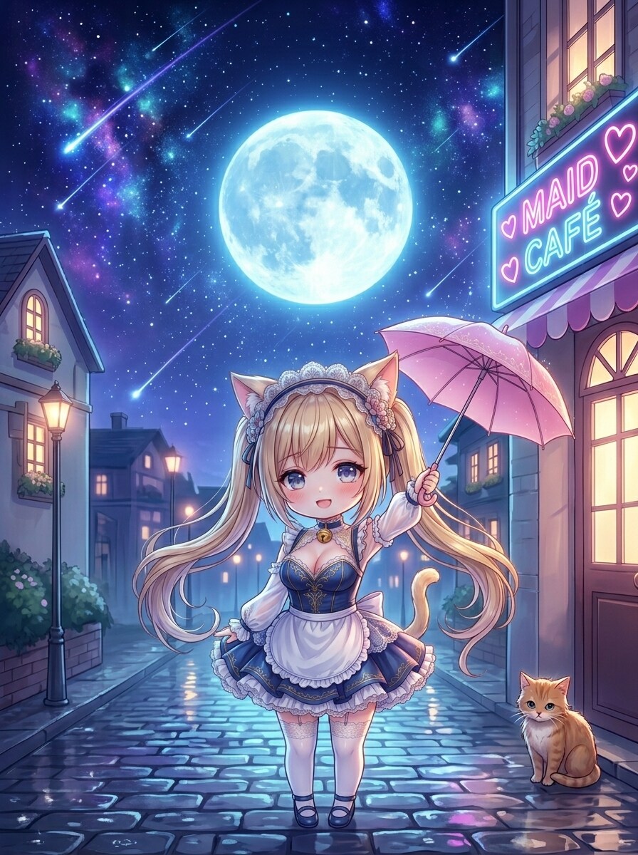 金ツイにゃん。月 | の人気AIイラスト・グラビア