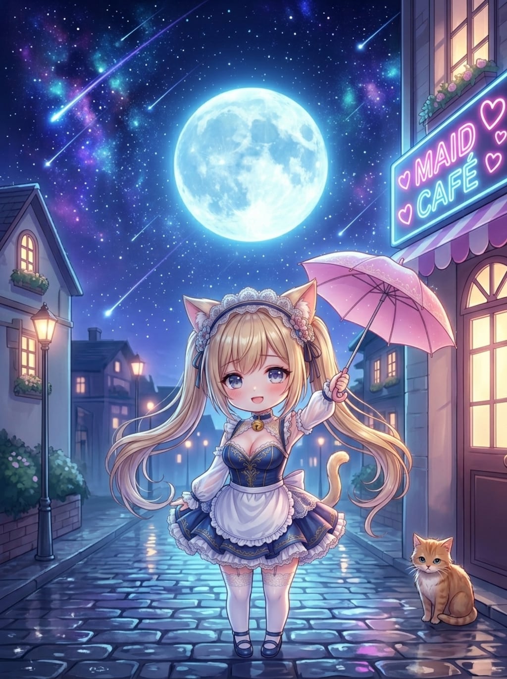 金ツイにゃん。月