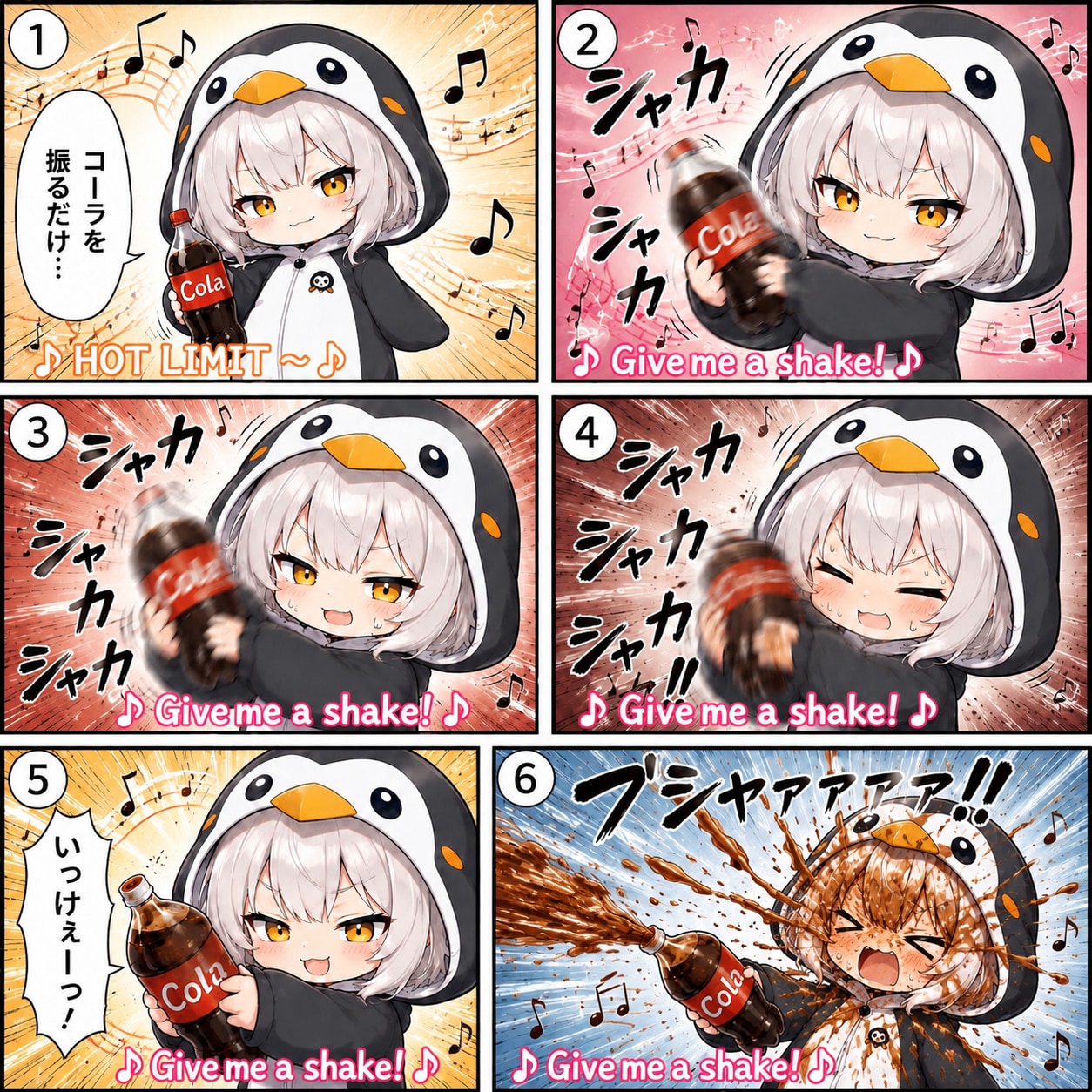 ミメラちゃんがコーラを振るだけ🌞🌴🌺✨