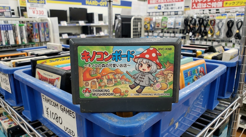 リサイクルショップのジャンクコーナーで見かけたゲームソフト