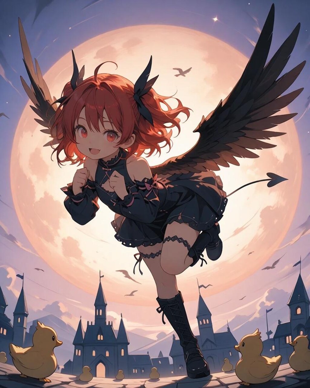 アヒルの勇者 悪魔になる