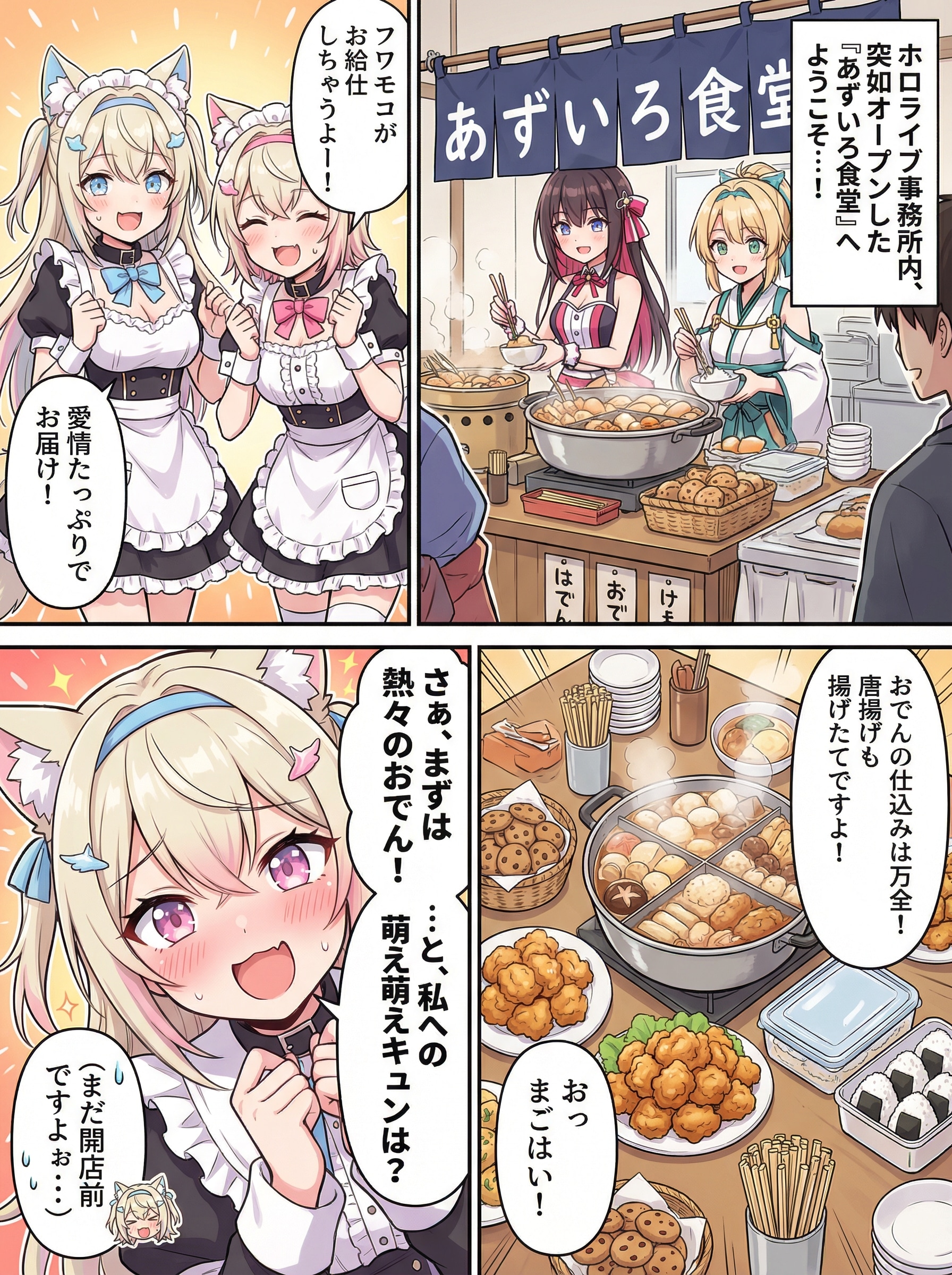 あずいろ食堂① | の人気AIイラスト・グラビア