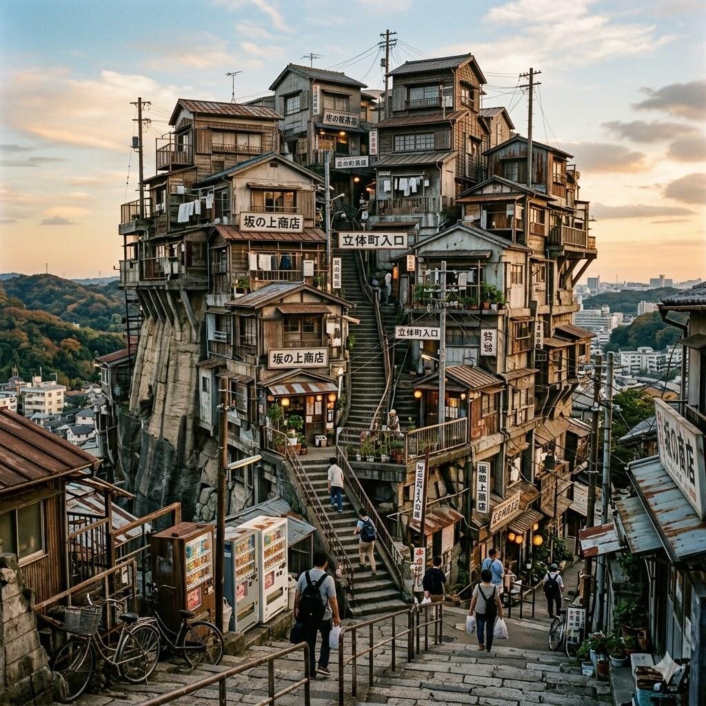 レトロ高台タウン