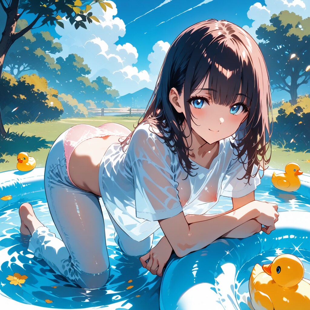 庭だから洋服でもいいよね