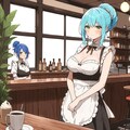 カフェバーな淑女さん 2枚目