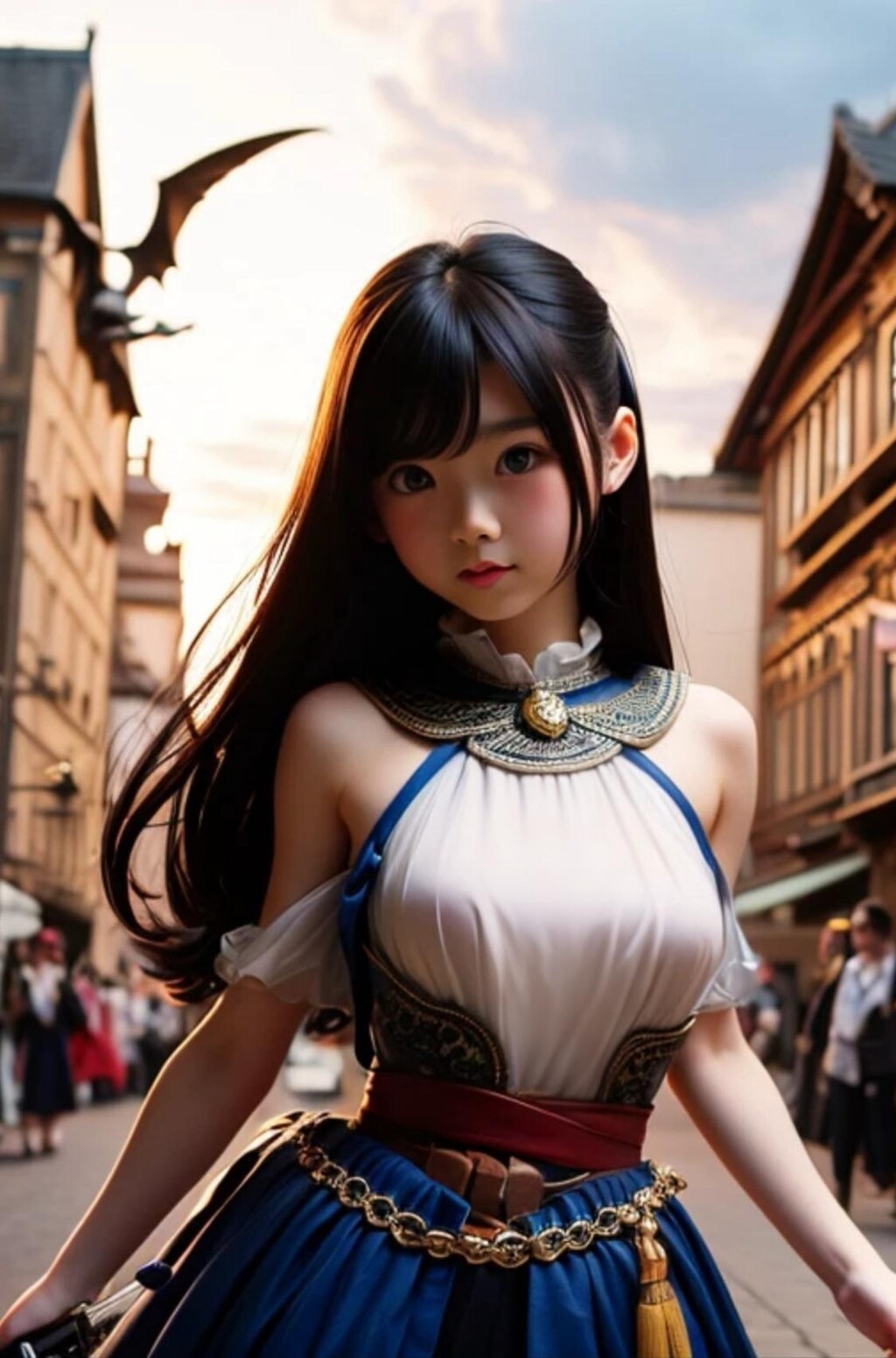 戦国時代、女剣士