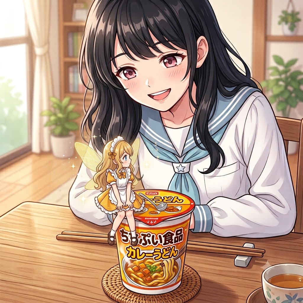 カレーうどん妖精ちゃんのヌードルストッパー