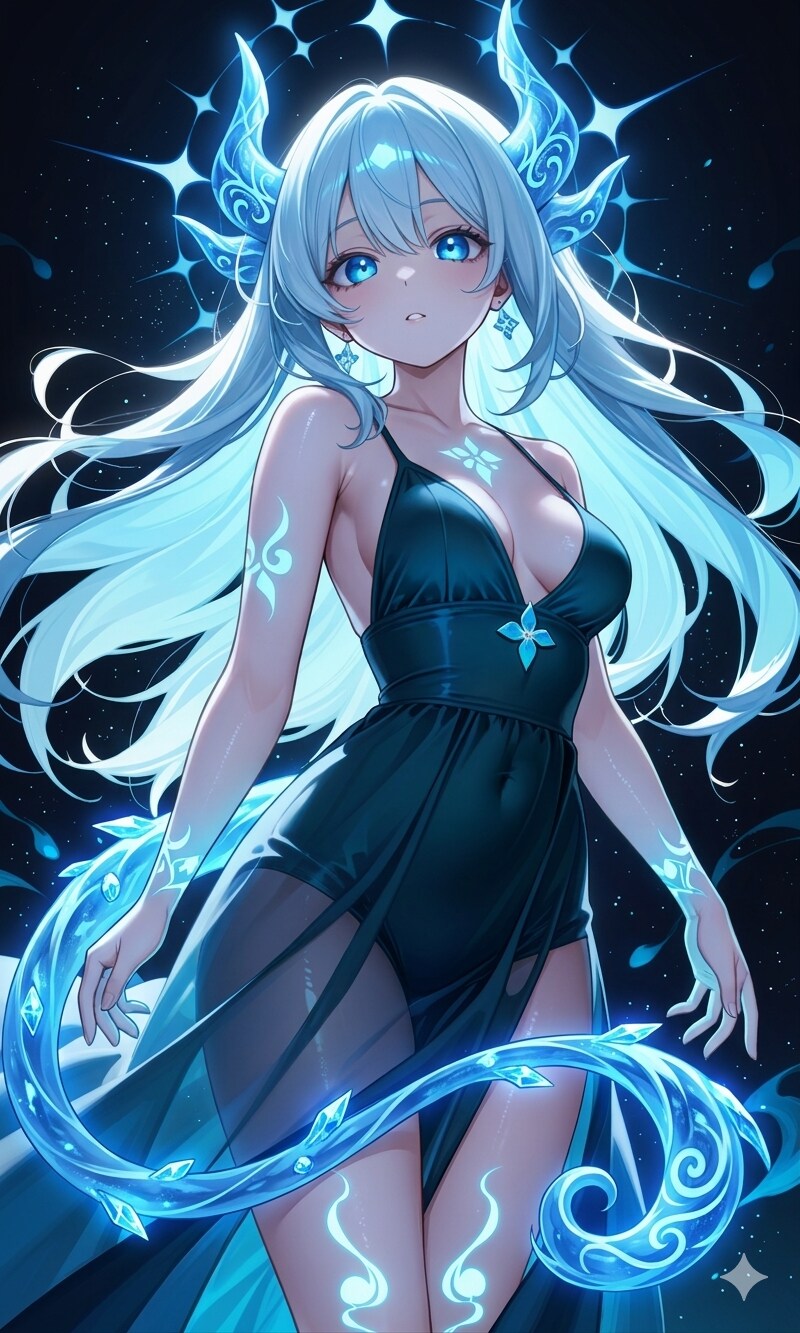 角と尻尾のある華幽さん