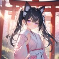 旅する黒猫と神社のお仕事 2枚目