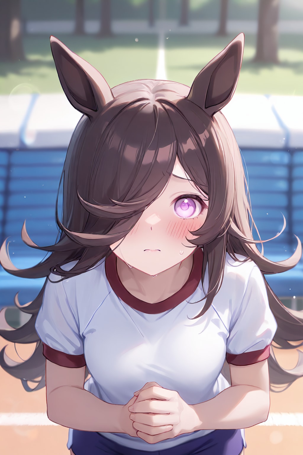 ライスシャワーと朝練