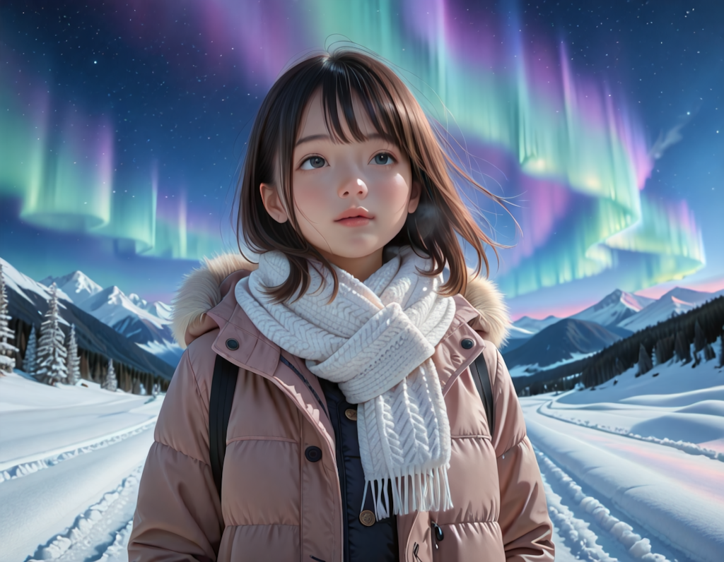 オーロラを見に行こう　②