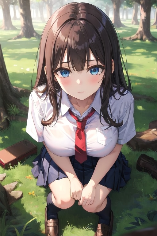 森の中の女の子 | の人気AIイラスト・グラビア