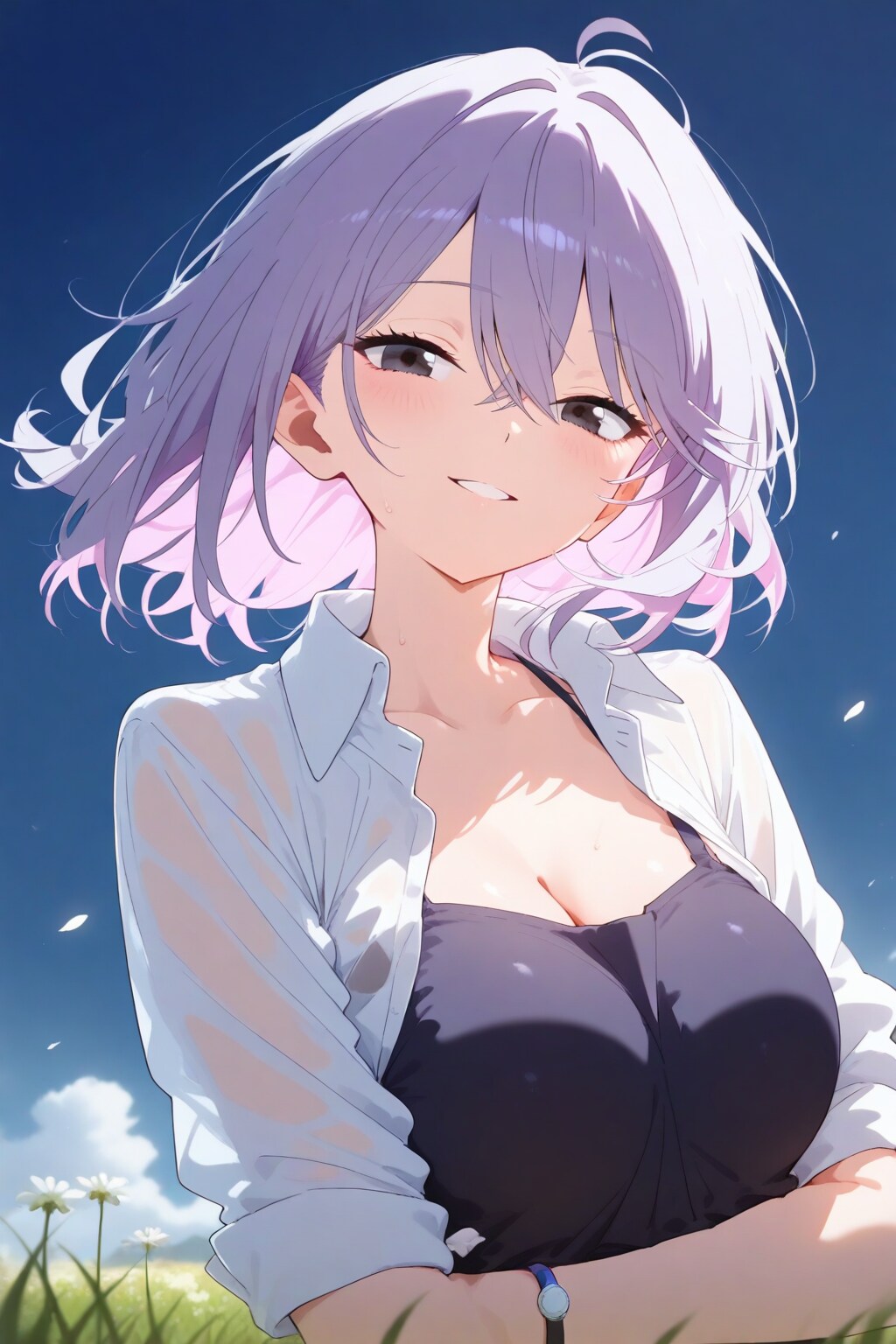 爽やかな風の中で