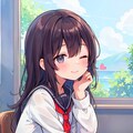 隣の席のあの子からのウィンク 2枚目