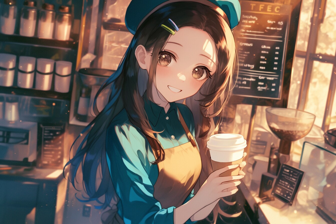 カフェのお姉さん☕✨173