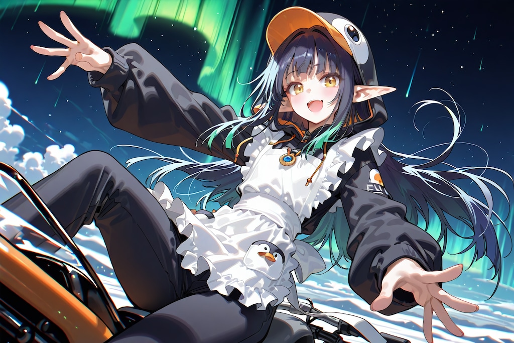 エルフの女の子　猫どこいった・・・・