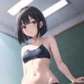 水着の人（教室） 5枚目