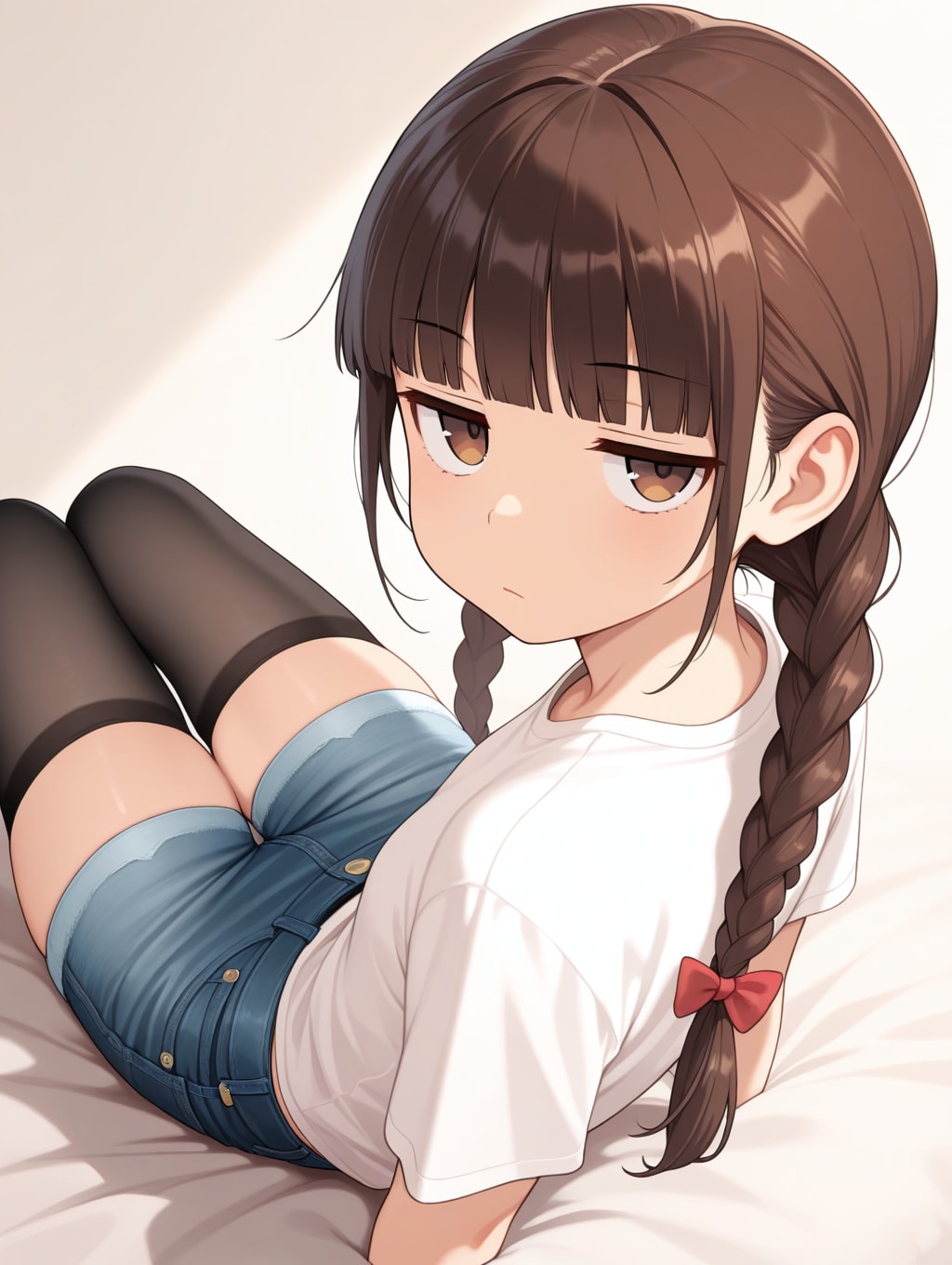 おさげの可愛い女の子②