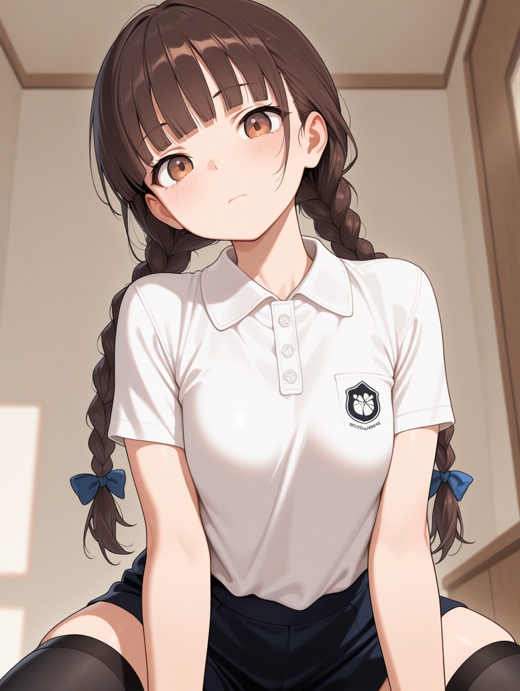 おさげの可愛い女の子②