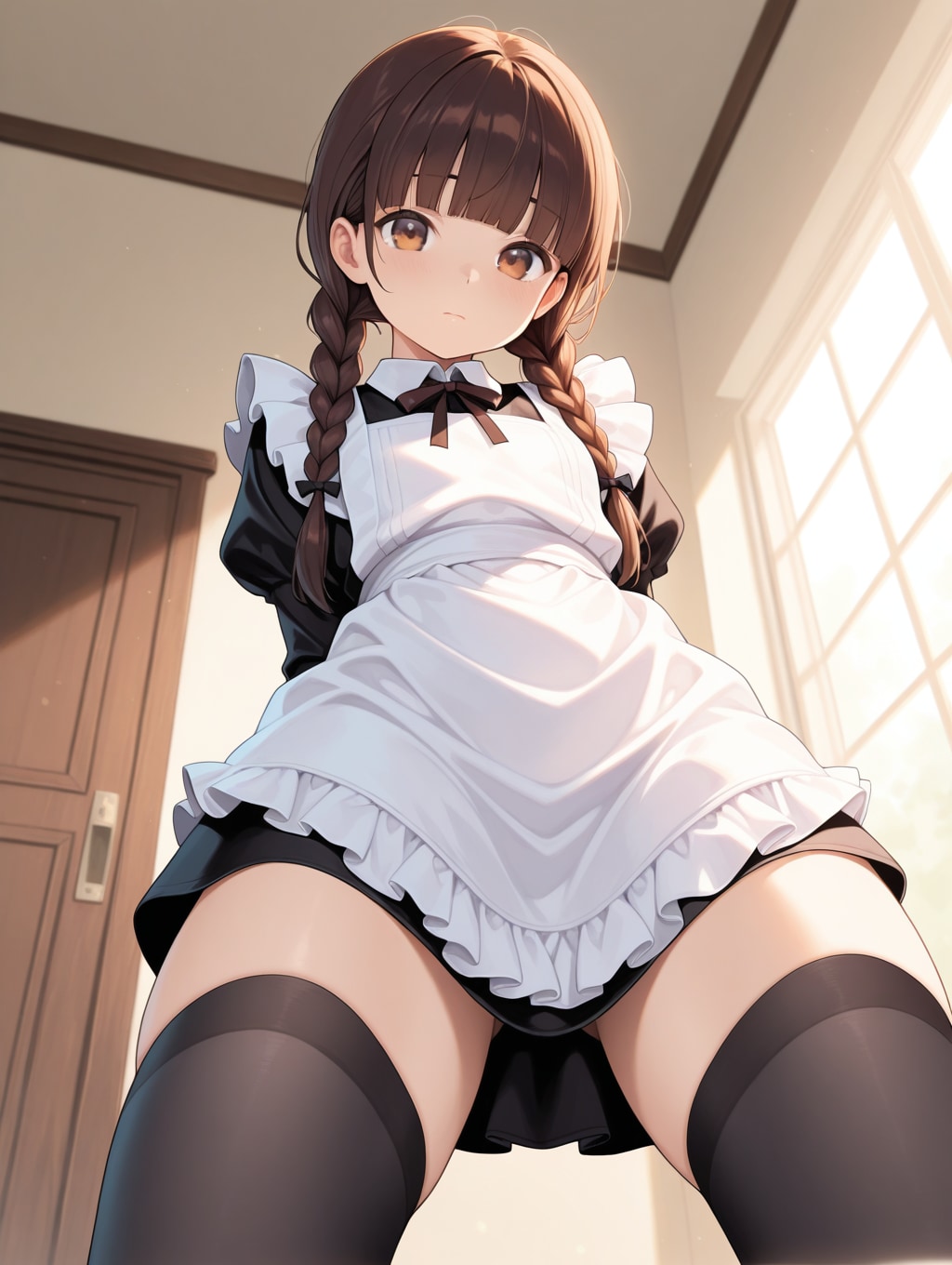 おさげの可愛い女の子②