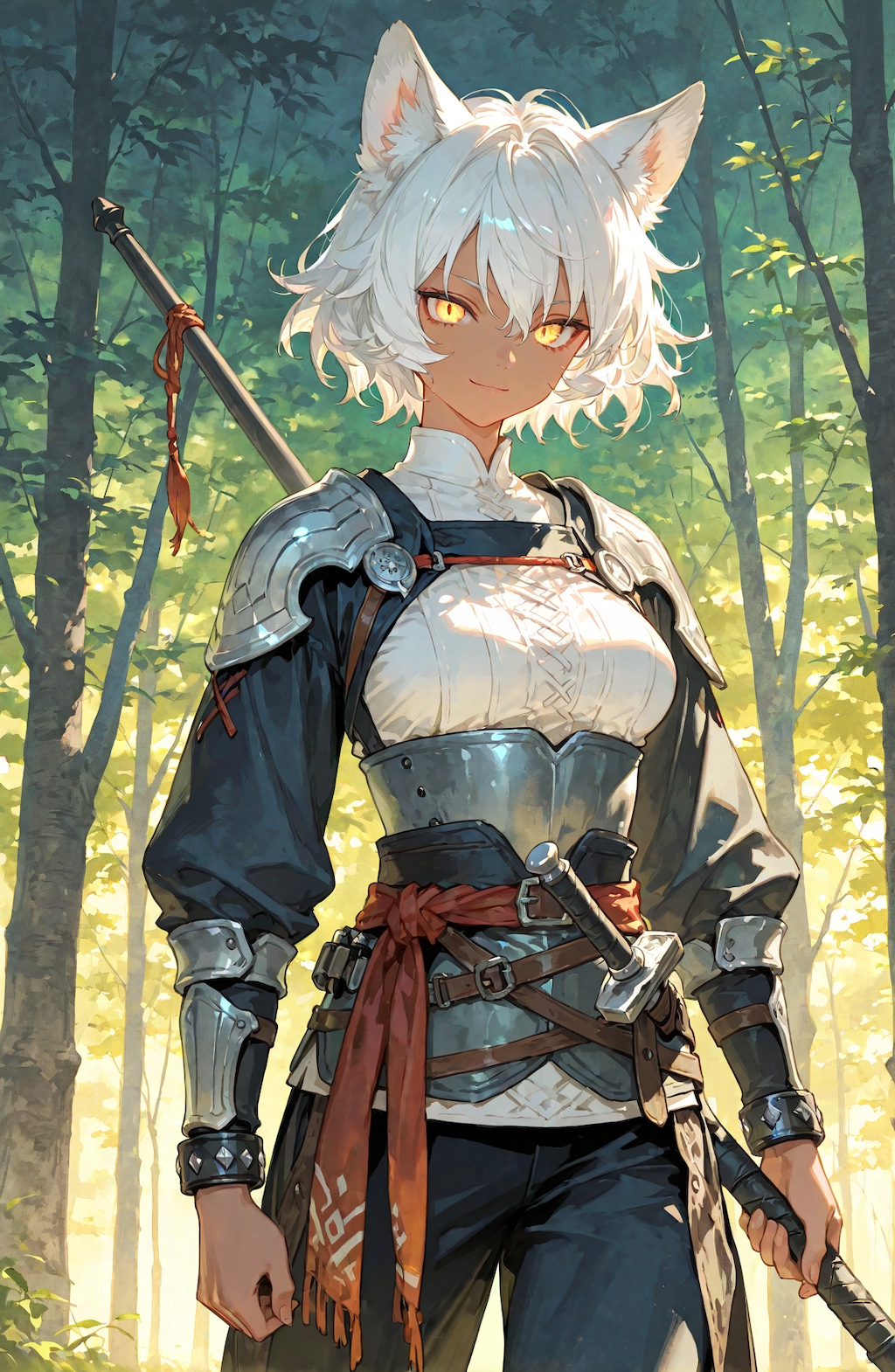 狼の戦士と闘士の装い (boleromixおためし)