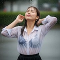 雨に濡れて 2枚目