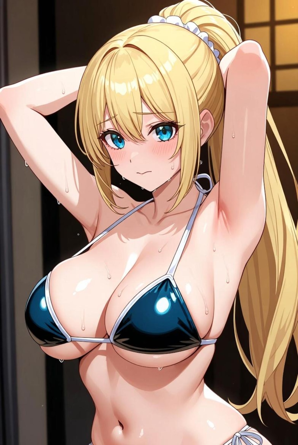 大きな胸の