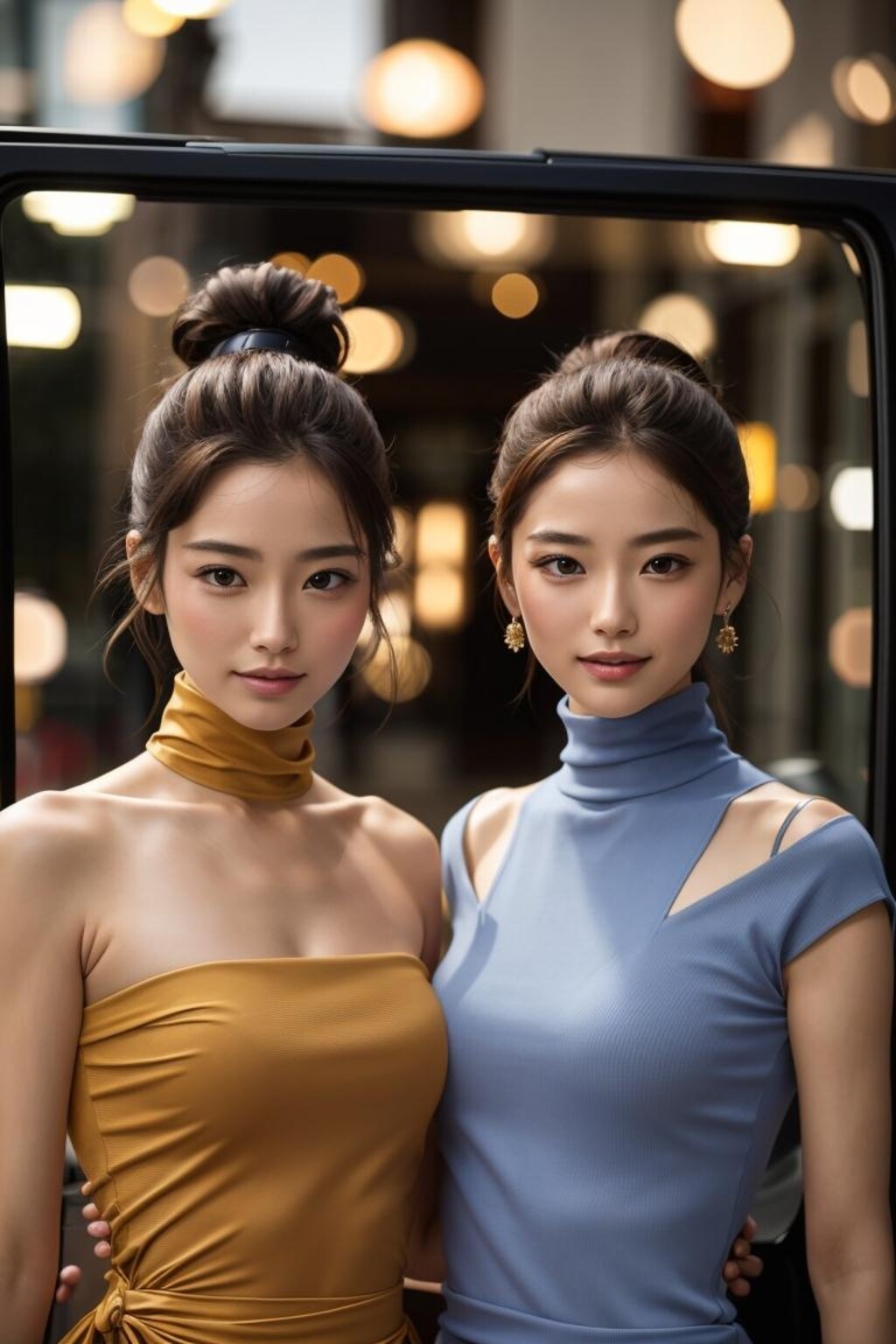 Turtleneck Bodycon Ladies series