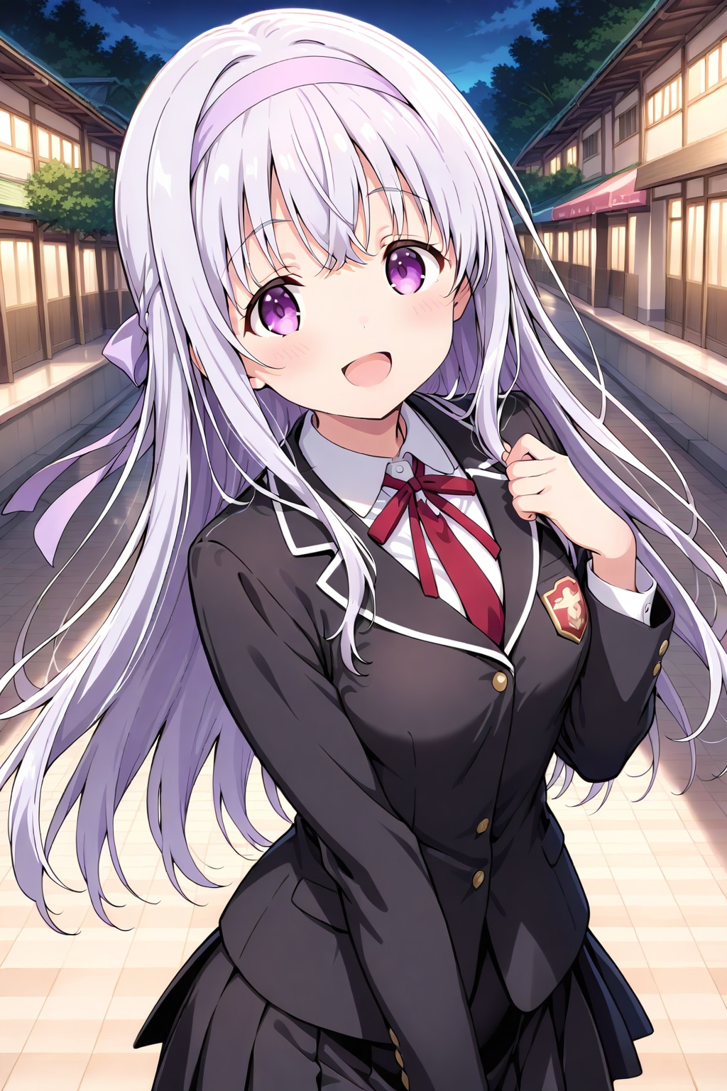 銀髪少女と新モデル