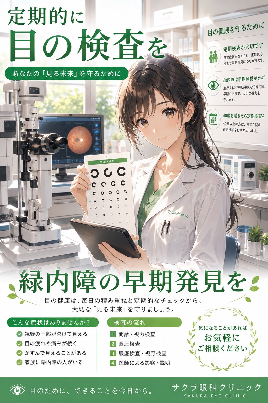 6月7日は緑内障を考える日