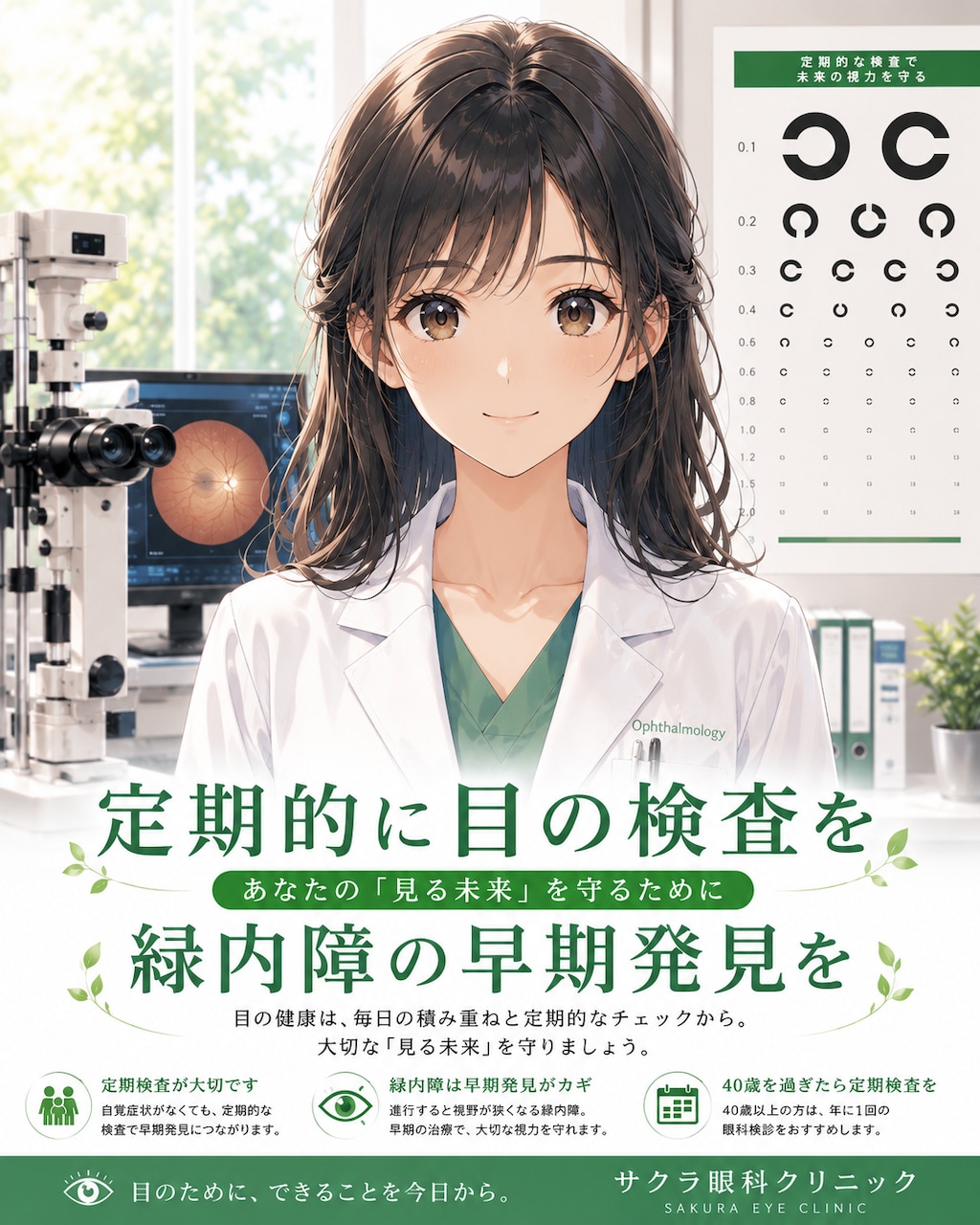 6月7日は緑内障を考える日