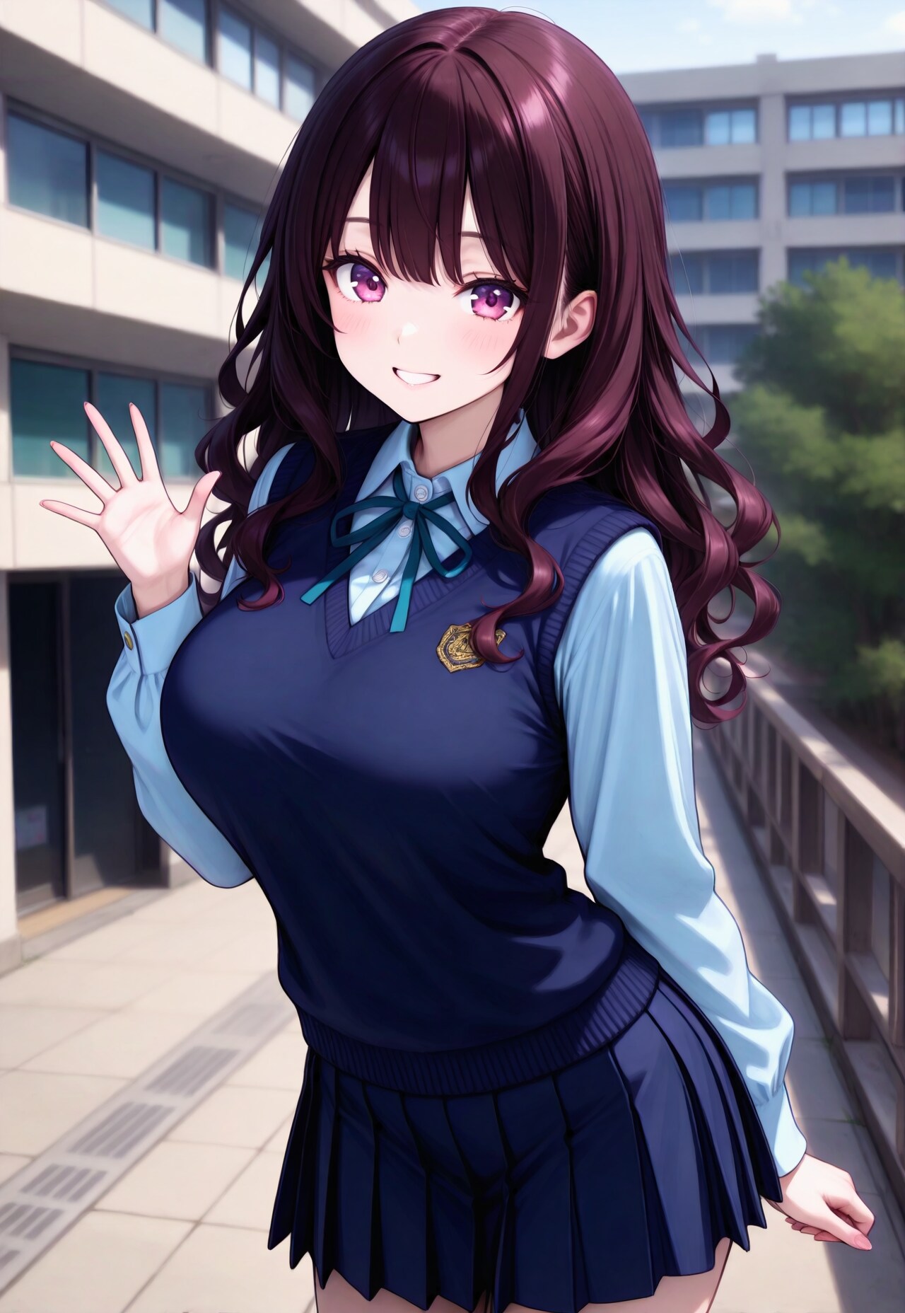 543（青系の制服）