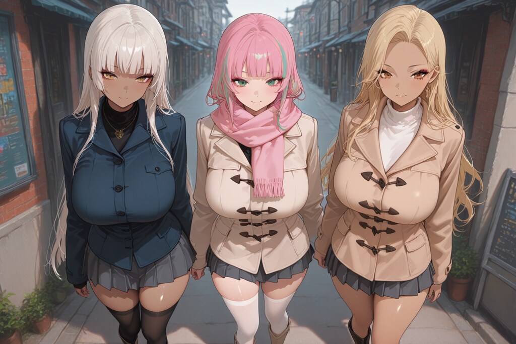 3人になっちゃった