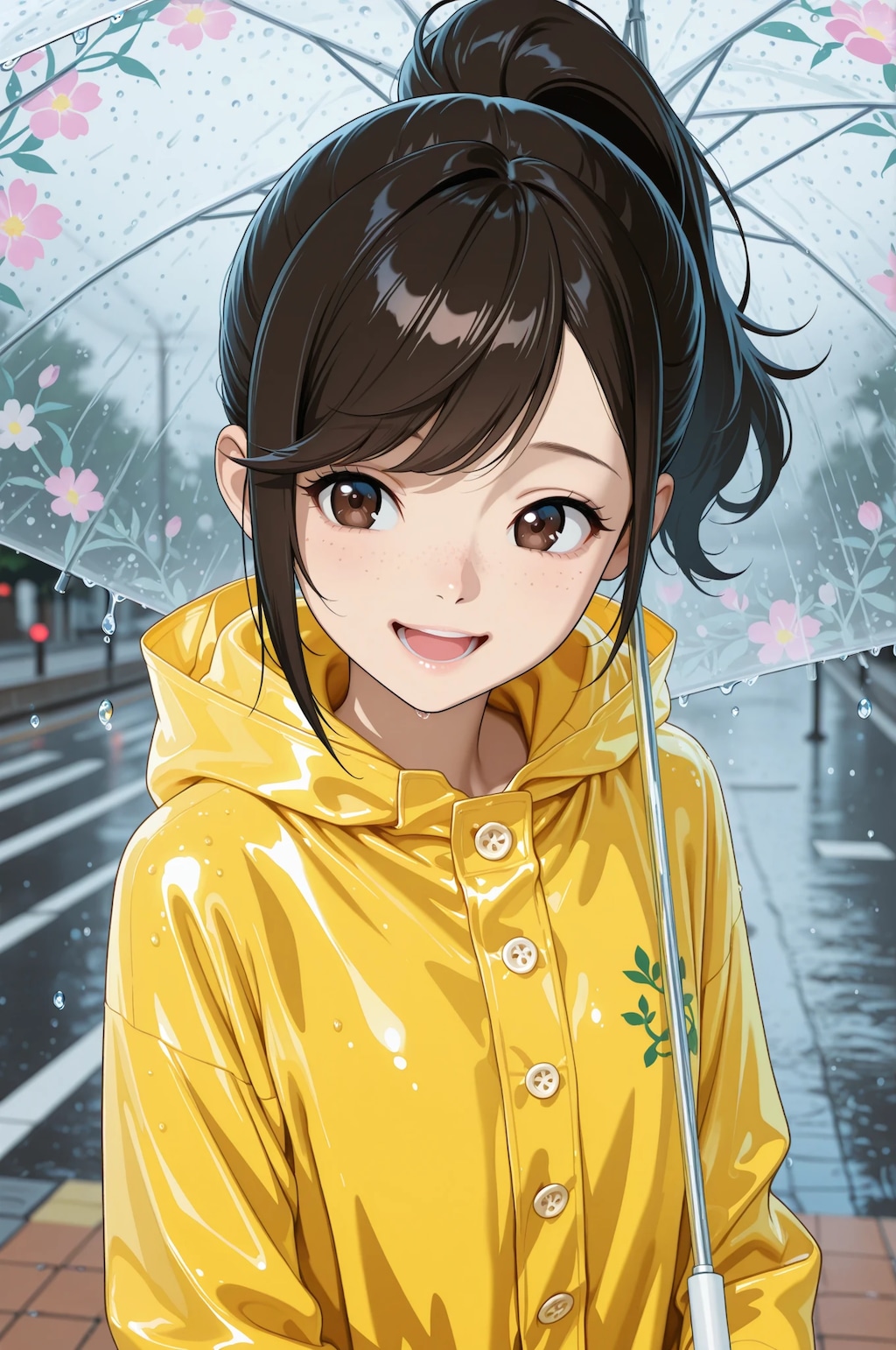 お気に入りのレインコート_雨宮雫