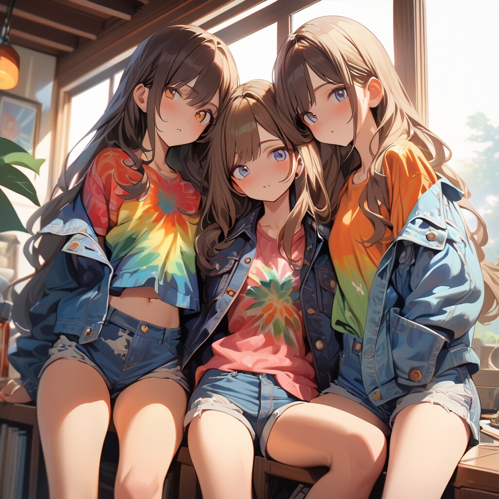 ヒッピーな三つ子