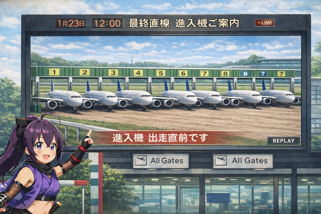 [問題に解答]巨大モニターの解答