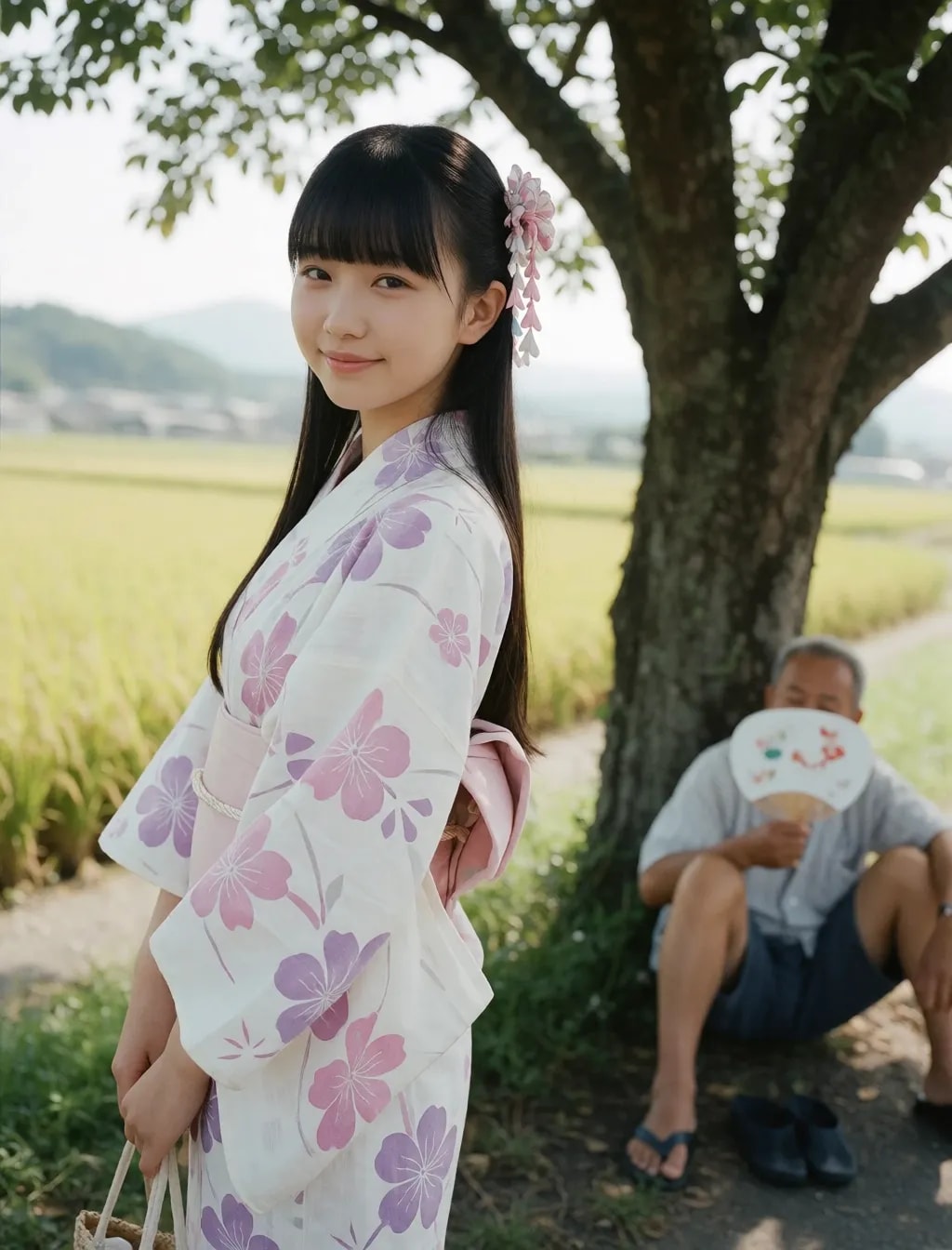 ゆかたのおねえさん