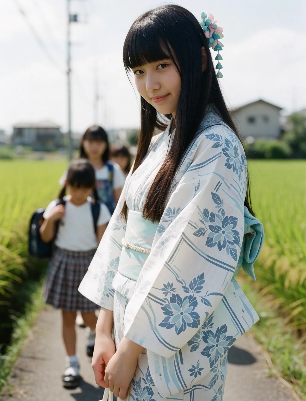 ゆかたのおねえさん