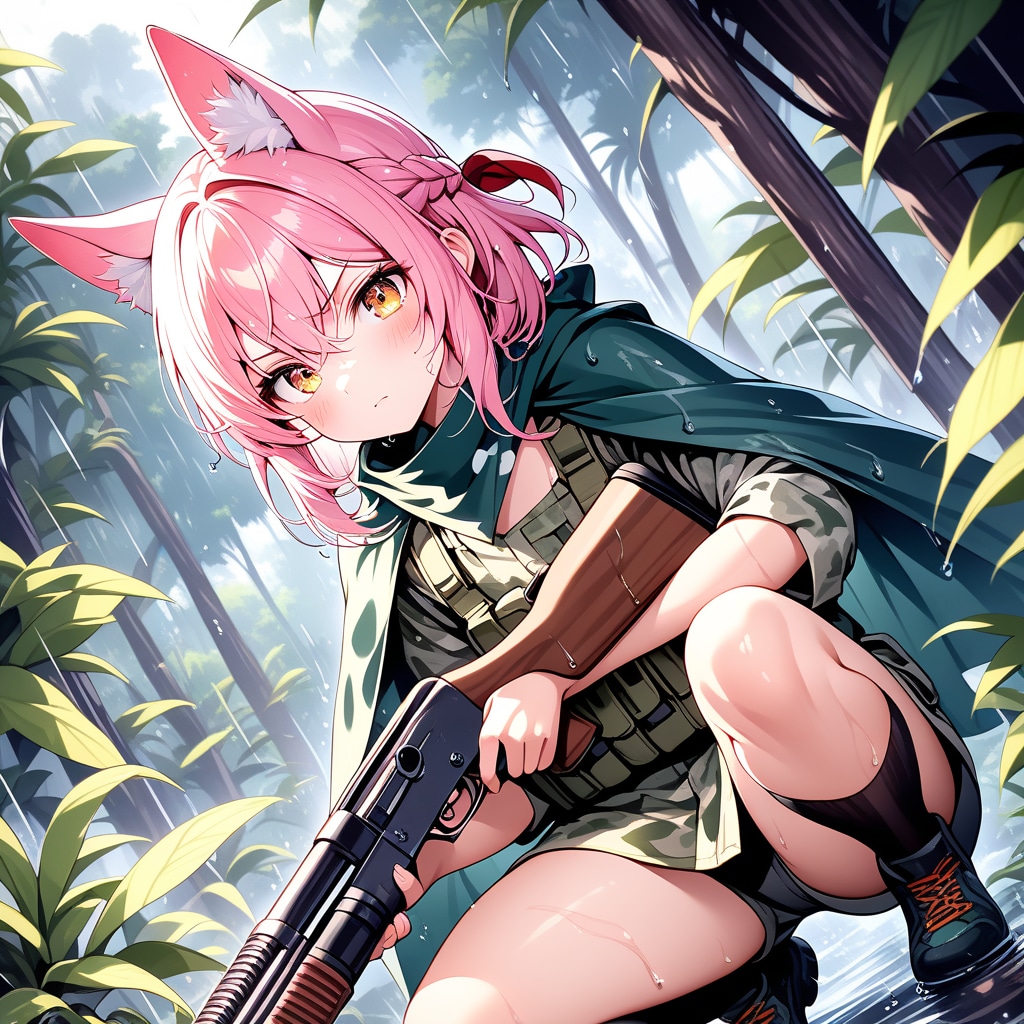 戦場の狐娘・長女