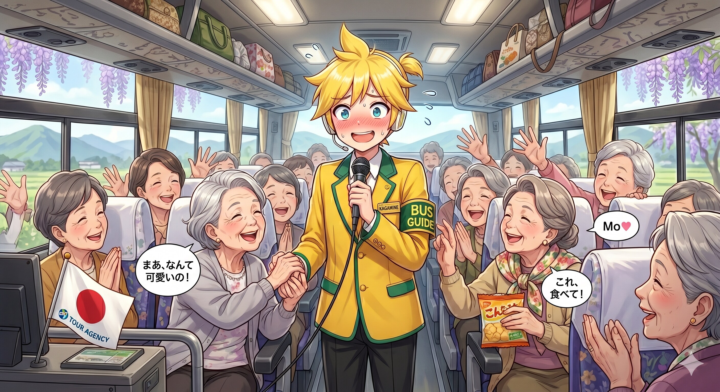 レン君 大人気😅