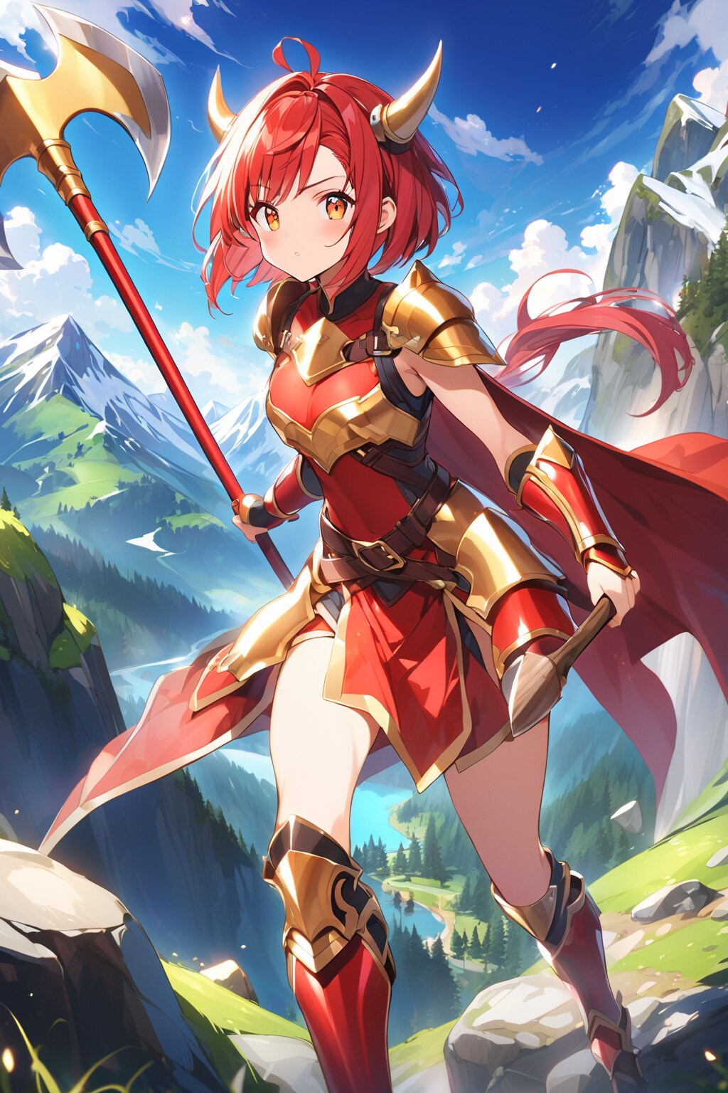 山地にて | の人気AIイラスト・グラビア